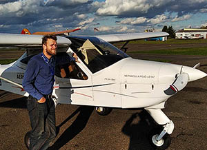 Pilotem UL letadla na zkoušku - zkuste řídit opravdové letadlo